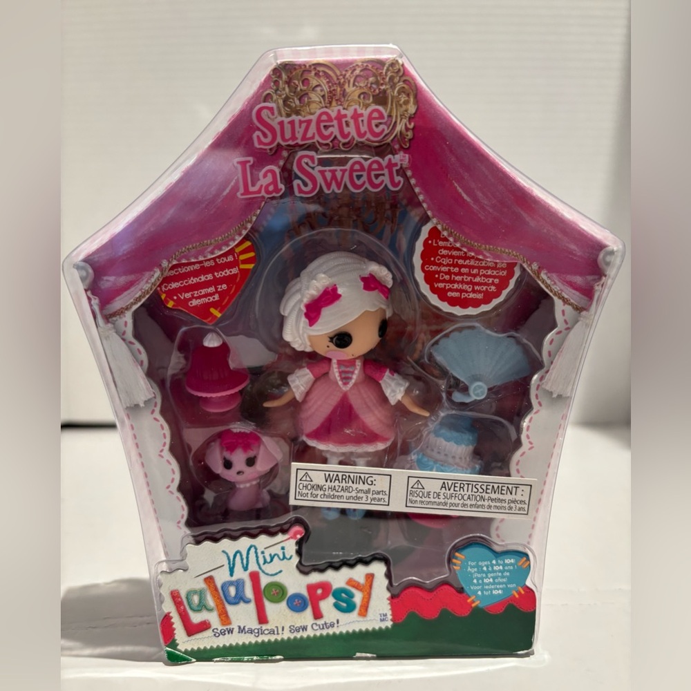 Mini Lalaloopsy Figure Doll Suzette La Sweet #5 Cake Dessert New Open Box
